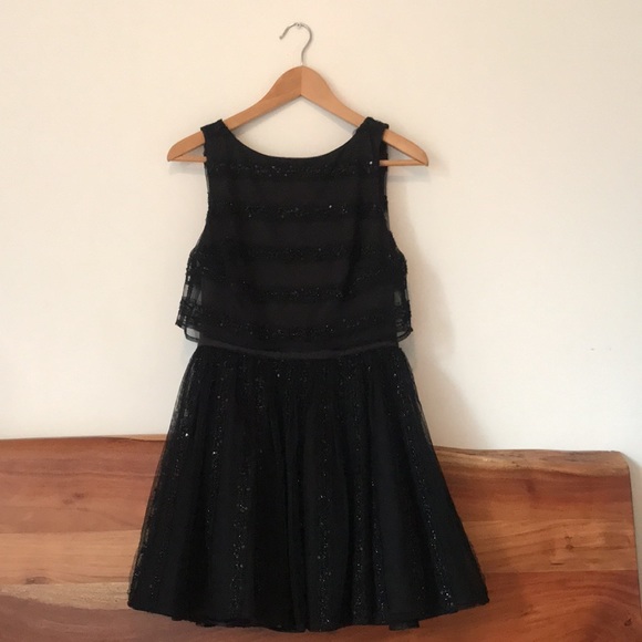 Bebe party dress black sz 2 - Picture 5 of 12